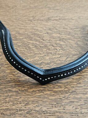 KL Select Pirouette Crystal Browband | Black | 16" | EUC